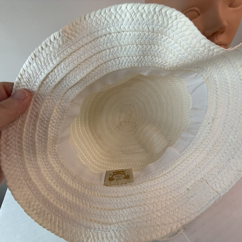 Sun N Sand Headwear Beach Bucket Hat Seashell Comfort Band Size OS - Picture 8 of 16